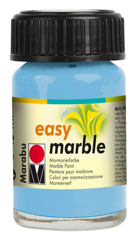 Light Blue - Marabu Easy Marble Paints