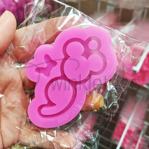 Mouse Semi Colon Silicone Mold
