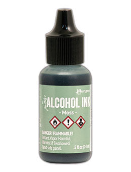 Tim Holtz Alcohol Inks - Moss - 1/2oz Bottle