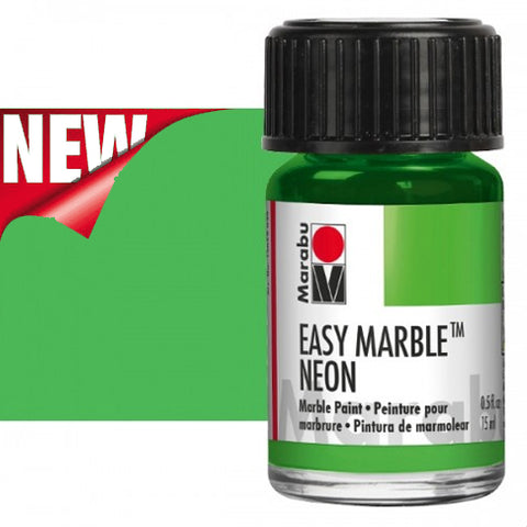 Neon Green - Marabu Easy Marble Paints