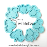 Mouse Headband Molds, 7 Designs ~ Individuals