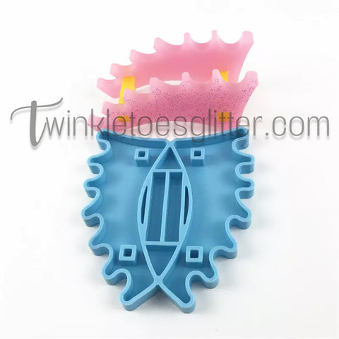 Arched Pen Holder Display Silicone Mold