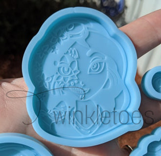 Day of the Dead Princess Silicone Mold