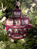 Hot Cocoa Christmas Ornament ~ Personalized w/up to 12 Names