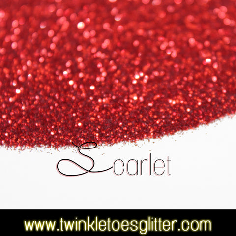 Scarlet - Ultra Fine Glitter - 1/128