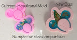 Mouse Headband Molds, 7 Designs ~ Individuals