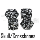 Silicone Beads ~ 17mm Printed Hexagons ~ 9 Patterns