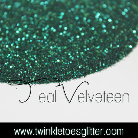 Teal Velveteen - Ultra Fine Glitter - 1/128