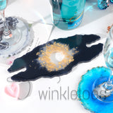 Wine Butler Geode Silicone Mold